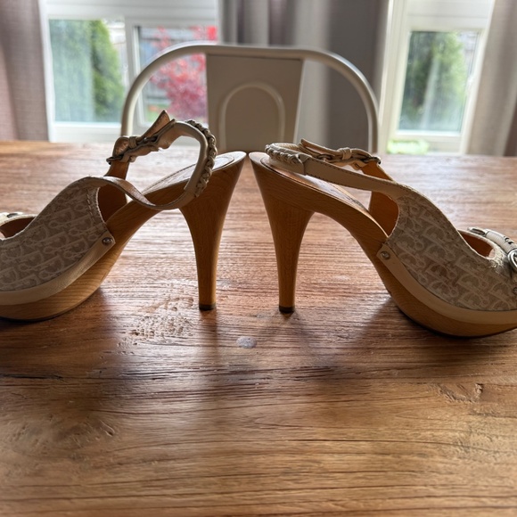 Christian Dior Vintage Monogram Slingback  – Size 37.5 (Made in Italy) - Picture 3 of 7